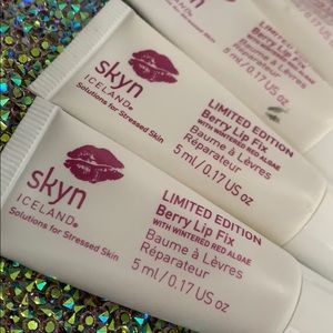 5/$25 SKYN Iceland limited edition berry lip fix